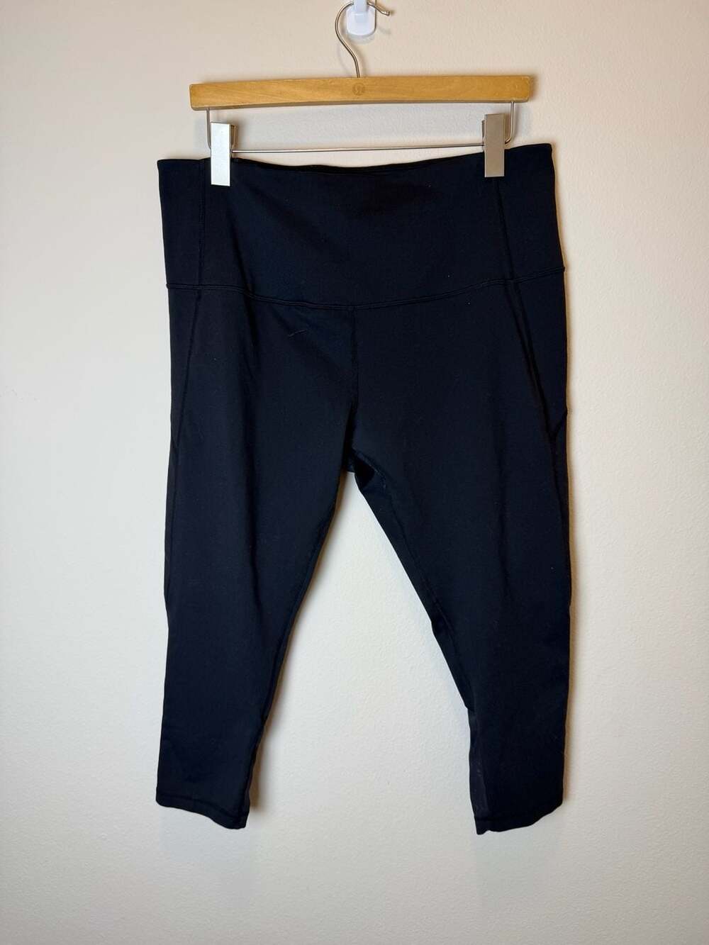 Zella Leggings Size XXL Black Crop Activewear